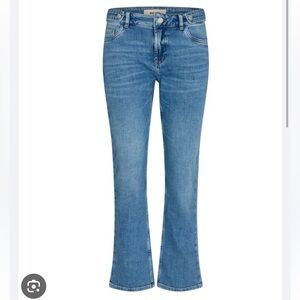 Mos Mosh Ashley Twist Low Rise Straight Leg Jeans